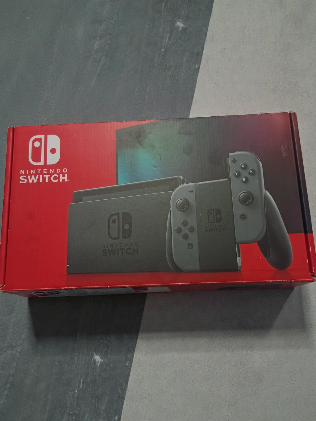 Boîte vide originale pour console Nintendo Switch, emballage officiel, accessoir
