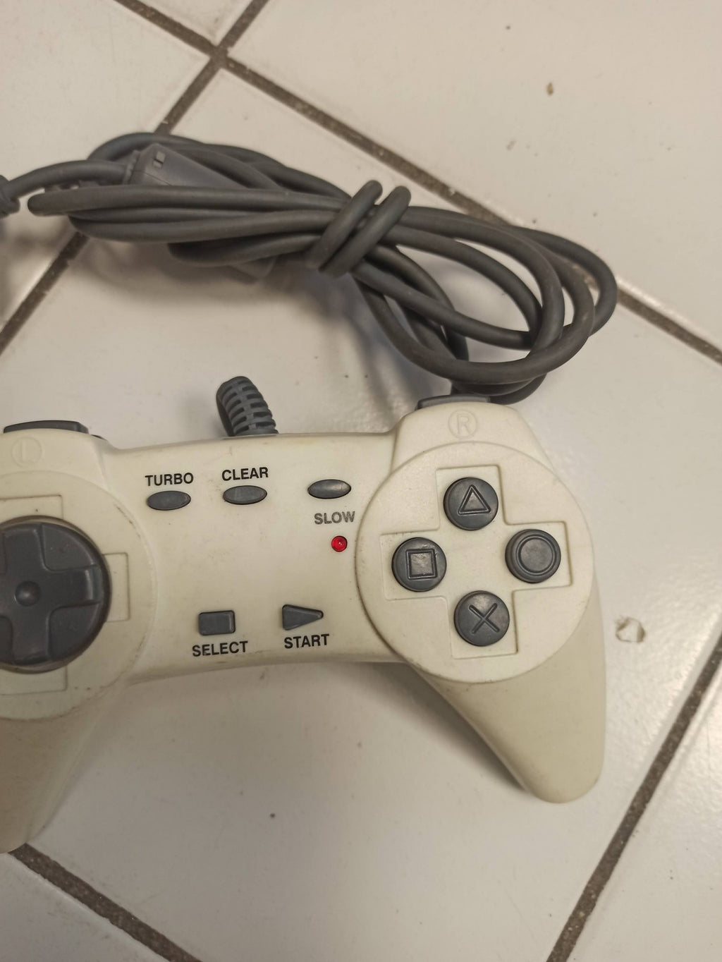 Manette filaire compatible PlayStation PS1 pour console Sony, modèle générique