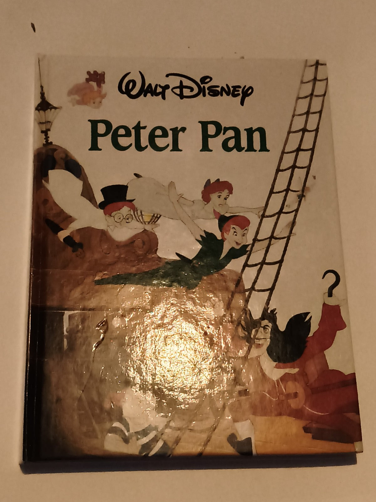 Livre Disney Peter Pan couverture rigide illustrée Walt Disney enfant