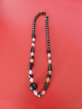 Collier perles ancien vintage rétro, bijou d?époque pour collectionneur ou amate
