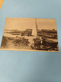 Carte postale ancienne Port-de-Bouc Anse des Fourmis bateaux voiliers vintage