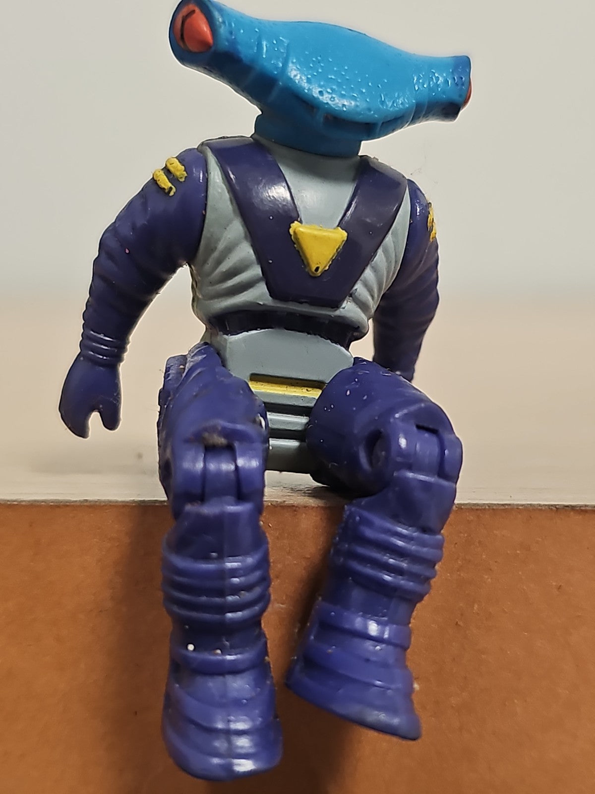 Figurine dinosaure rétro Dino Rider vintage ancien jouet collection années 80