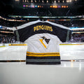 Maillot vintage hockey Penguins CMP Sports XL – logo rétro NHL