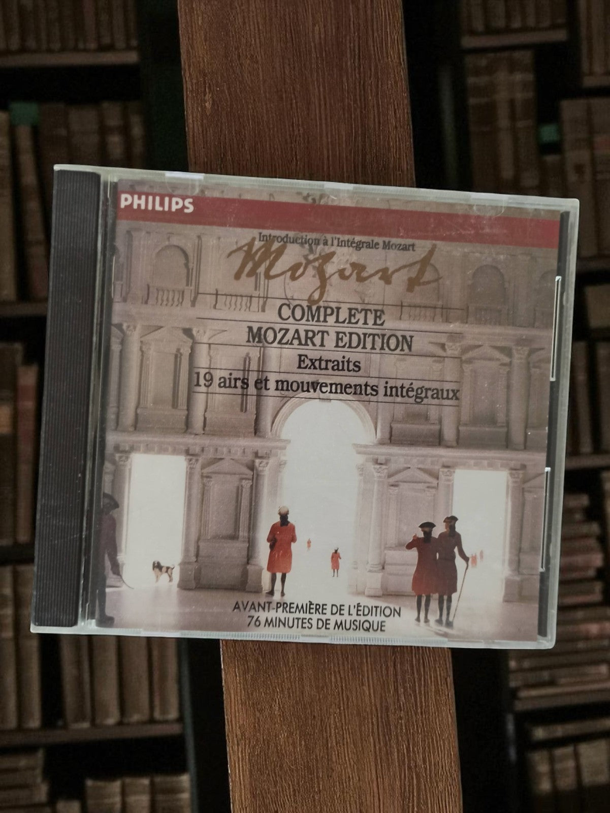 CD Philips Complete Mozart Edition Extraits ancien musique classique 19 airs