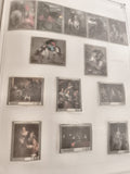 Timbres anciens Paraguay thématique peinture cheval portrait lot philatélie vint
