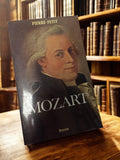 Livre biographie Mozart Pierre Petit Perrin ancien édition reliée classique