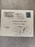 Lettre Chambre de Commerce Française San Sebastian 1935 timbre Espagne Bordeaux