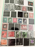 Timbres Allemagne Deutsche Bundespost oblitérés lot multicolore philatélie
