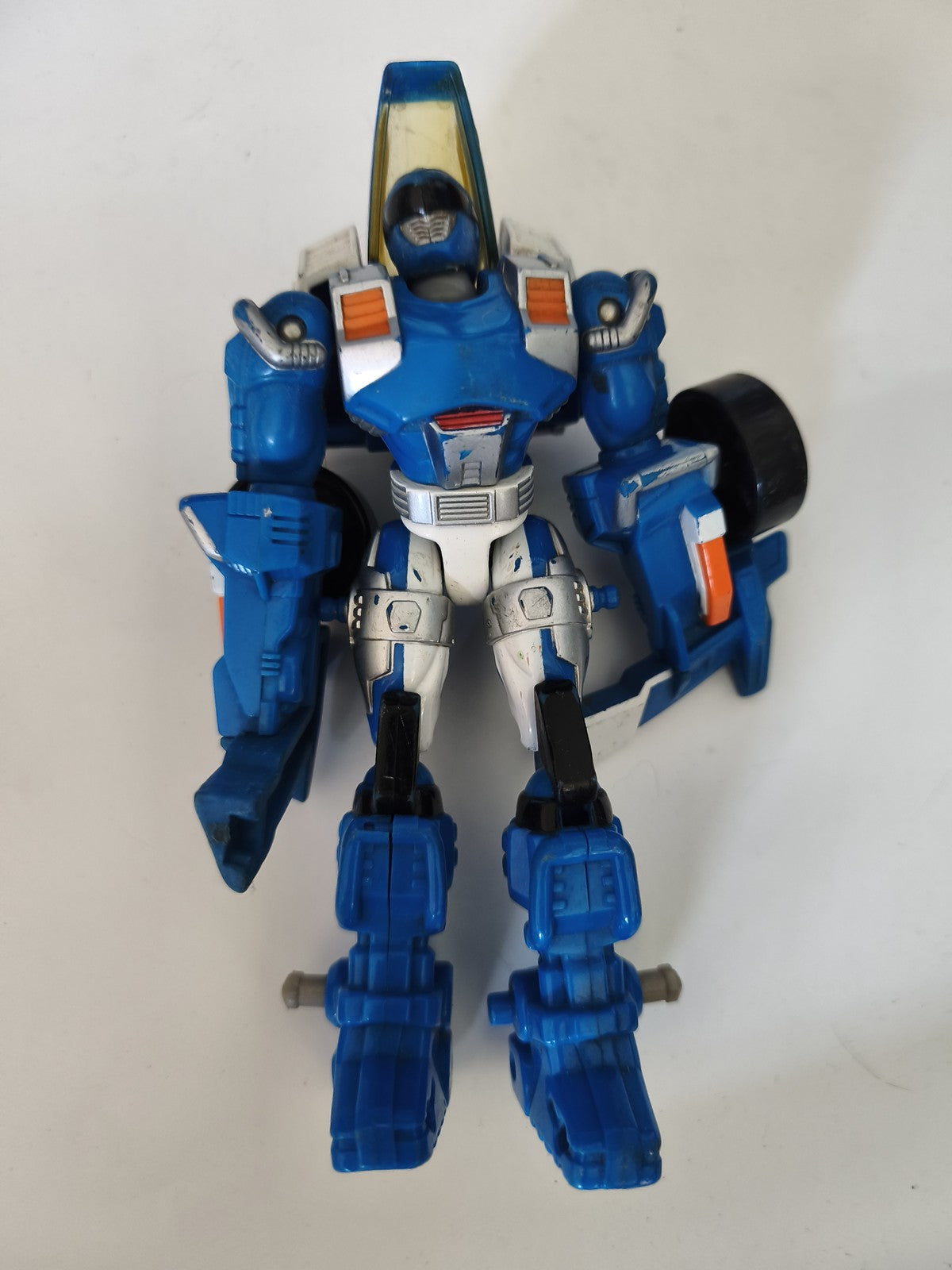 Power Rangers Operation Overdrive Figurine Blue Ranger Bandai 2006 articulée