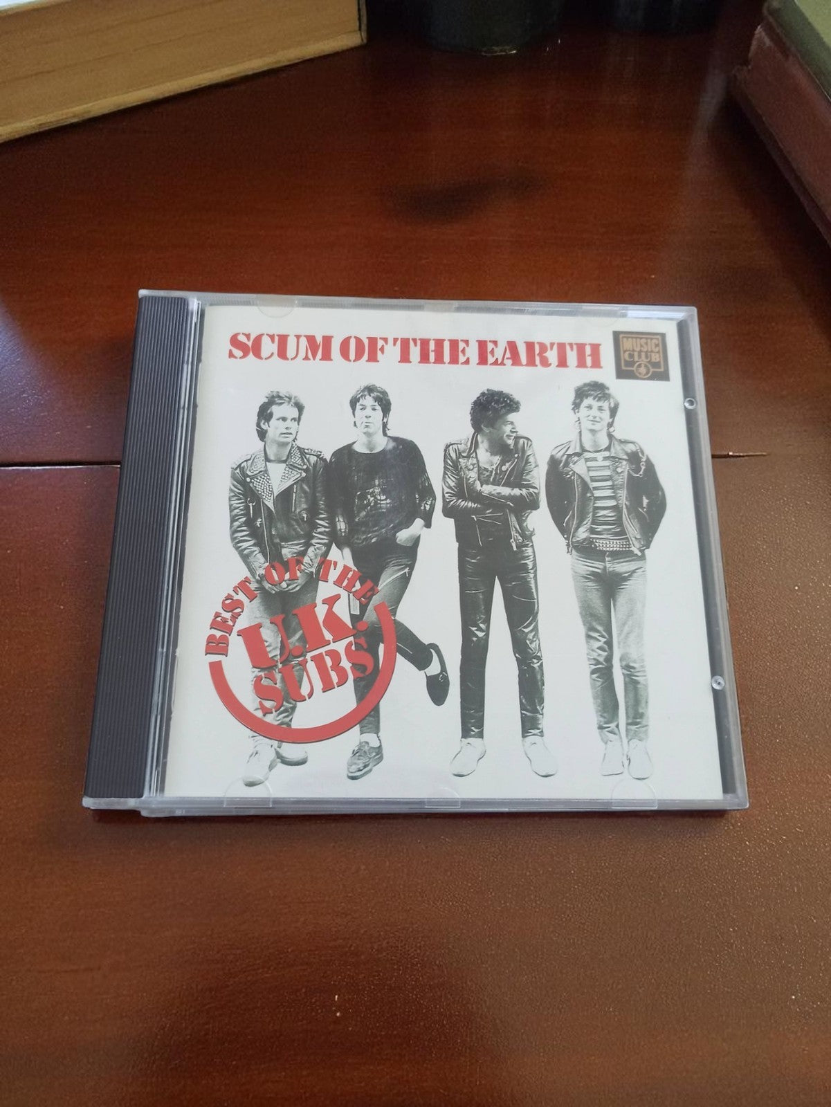CD UK Subs Scum of the Earth punk rock Music Club vintage