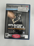 Jeu PlayStation 2 Splinter Cell Pandora Tomorrow Platinum Ubisoft PS2