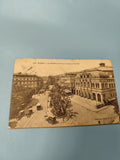 Ancienne carte postale animée Alger Théâtre Rue Dumont d?Urville vintage
