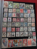 Lot de timbres Tchécoslovaquie divers formats et couleurs, oblitérés et neufs