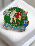 Pin's vintage OM Marseille CI 92/93 Bucarest football ancien rétro trophée
