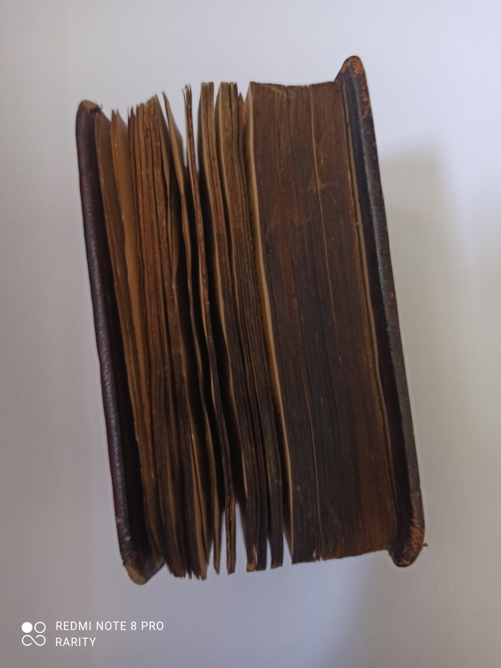 Livre ancien Nouveau Testament latin 1843 reliure rouge dorée rare
