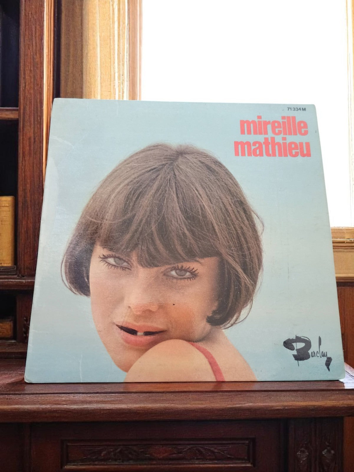 Vinyle 33 tours Mireille Mathieu Barclay vintage pochette originale FR