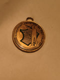 Médaille Fédération Française Ball-Trap tir sportif dorée France