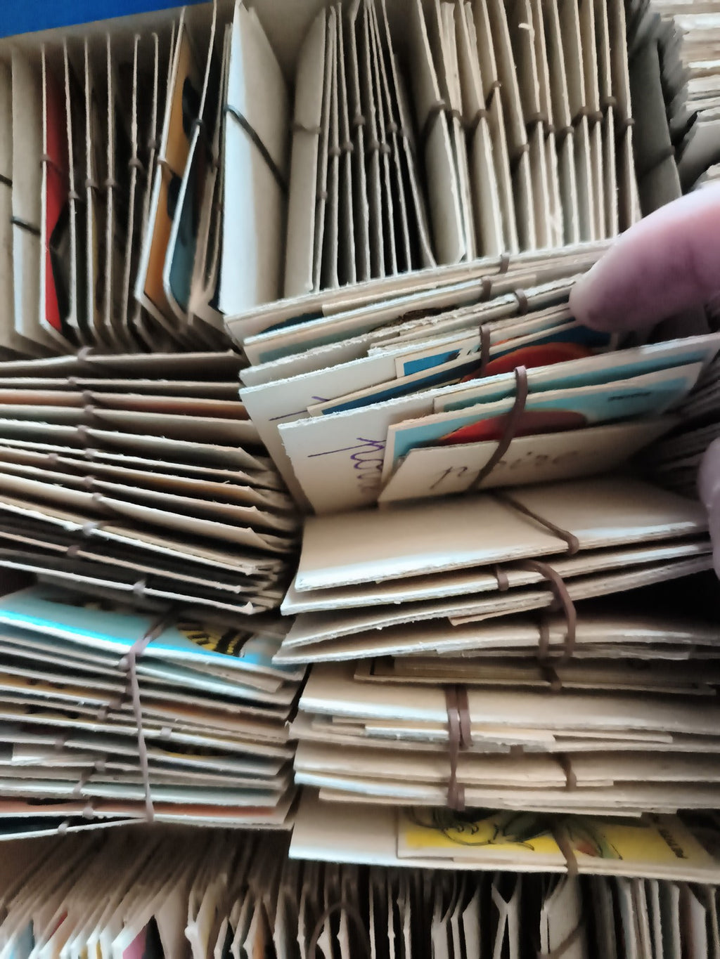 Jeu de lecture ancien, lot d'images pédagogiques, cartes éducatives vintage