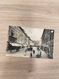 Ancienne carte postale Chambéry Place Saint-Léger animée vintage LL