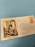 Enveloppe FDC Hommage au Général de Gaulle 1971 avec timbre et cachet Lille