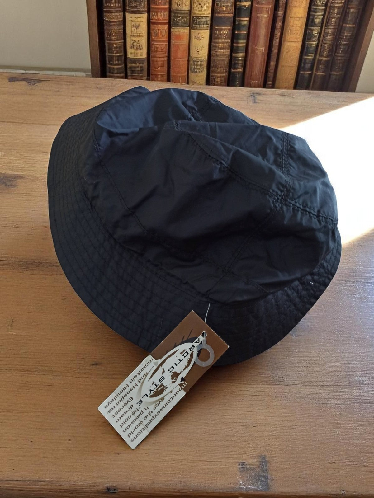 Bob noir neuf Arctic Style vintage, chapeau streetwear homme femme