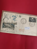 Lettre FDC Colonel Driant 1956 Paris Premier Jour timbre 15c philatélie (Ref 1)