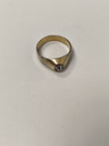 Bague rétro fantaisie ancienne, bijou vintage original pour collectionneur
