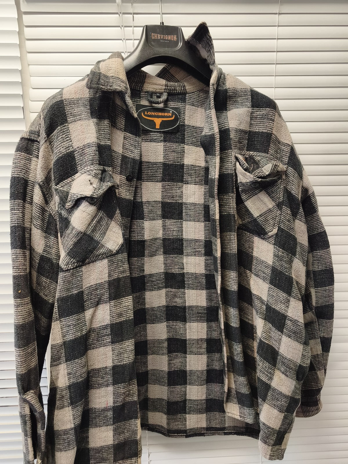 Blouson vintage homme Longhorn XL ancien veste rétro collectionneur mode