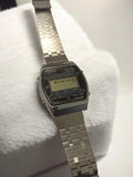 Montre digitale Timex vintage homme rétro, bracelet acier, années 80
