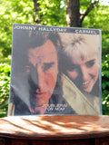 Vinyle 45 tours Johnny Hallyday Carmel J’oublierai ton nom vintage rare
