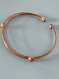 Bracelet rétro en laiton ancien, petit bijou vintage pour collection ou cadeau