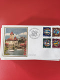 Enveloppe philatélie Suisse Fête Nationale Lausanne timbres Pro Patria 1968