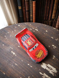 Voiture miniature Disney Cars vintage métal Flash McQueen rouge