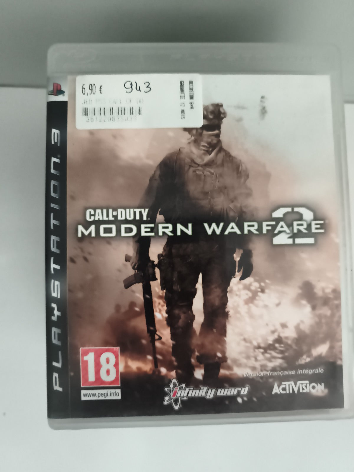 Jeu PS3 Call of Duty Modern Warfare 2 Playstation 3 Activision complet