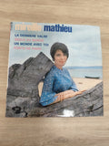 Vinyle 45 tours Mireille Mathieu Barclay ? La Dernière Valse, Pochette Couleur