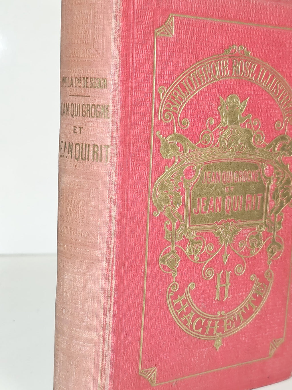 Livre ancien vintage "Jean qui rit" pour collection, édition rétro rare