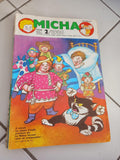 Magazine illustré MICHA 2/1986 vintage enfant ancien journal années 80 rétro