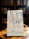 Patron couture vintage robe de chambre enfant 1972, modèle N°2360 rétro