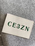 Carte QSL ancienne radio indicatif CE3ZN vintage radioamateur