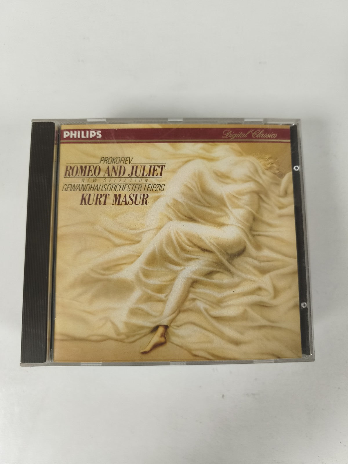 CD Prokofiev Romeo and Juliet Kurt Masur Gewandhausorchester Philips