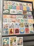 Lot de timbres Yougoslavie thématiques animaux, art, architecture, oblitérés