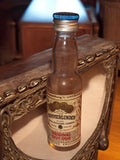 Mini-bouteille alcool vintage Bommerlunder Lufthansa, étiquette originale, rare