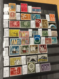 Lot timbres oblitérés Pays-Bas Nederland thématiques Europa architecture
