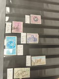 Timbres Espagne années 60-70 lot 6 pièces oblitérés thématiques philatélie