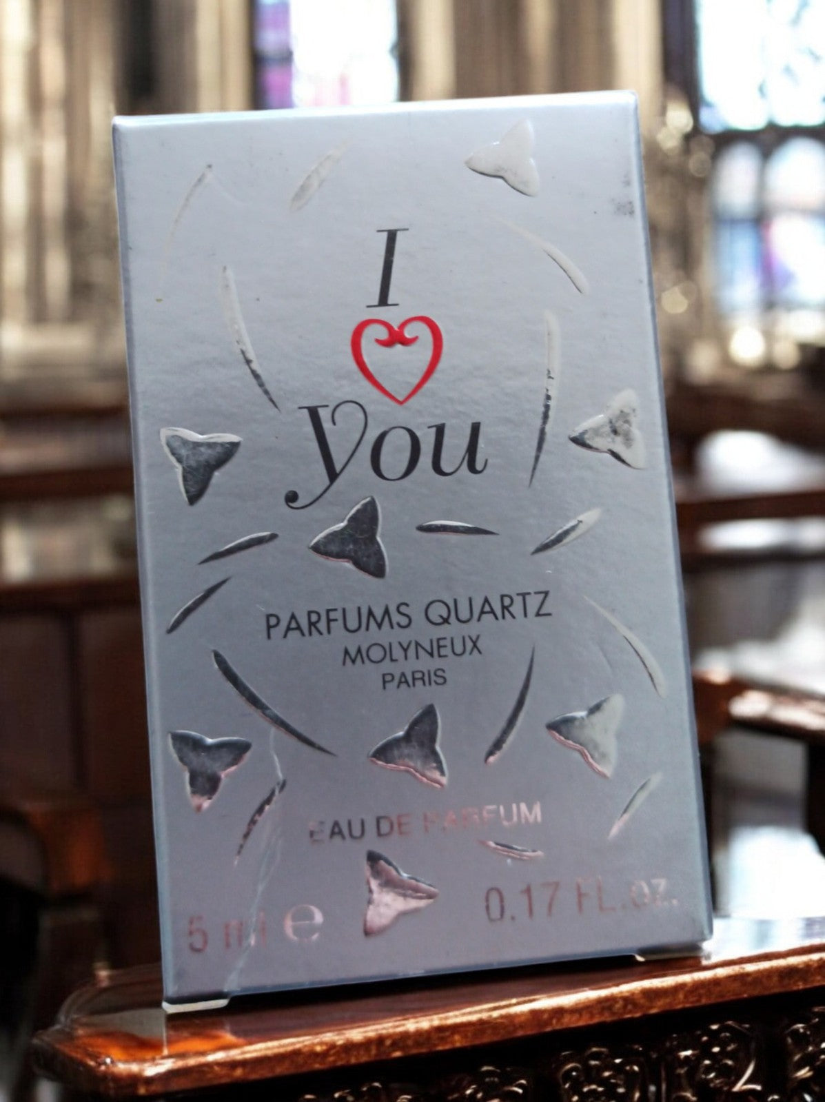 Miniature Parfum Molyneux Quartz I Love You Vintage Boîte 5ml Eau de Parfum