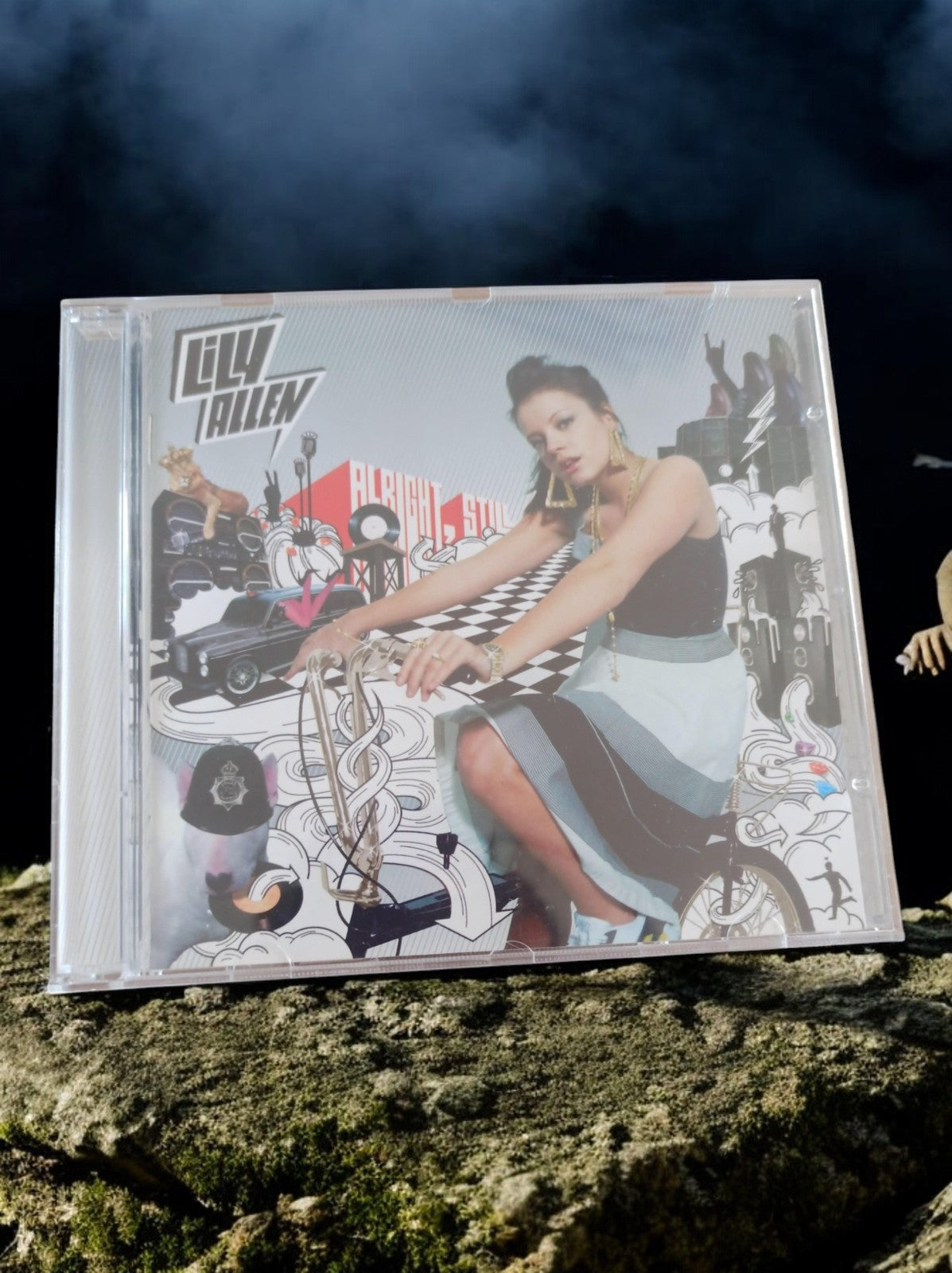 CD Lily Allen Alright, Still Pop UK Années 2000 Boîtier cristal