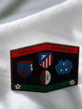 Pin's vintage Coppa del Mediterraneo 1990 Olympique de Marseille OM badge ancien