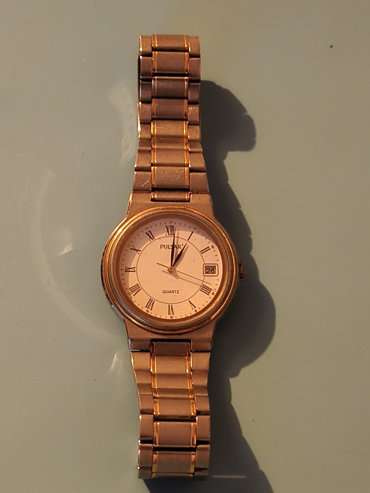 Montre homme Pulsar, montre-bracelet élégante, occasion, marque Pulsar fiable
