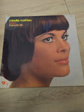Vinyle 33 tours ancien Mireille Mathieu rétro, disque collection chanson françai