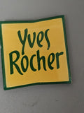 Pin?s rétro ancien Yves Rocher, badge vintage collection, objet publicitaire rar